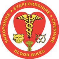 Shropshire Staffordshire Cheshire Blood Bikes logo, Shropshire Staffordshire Cheshire Blood Bikes contact details