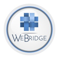 WeBridge logo, WeBridge contact details