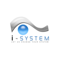 I System logo, I System contact details