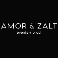 Amor & Zalt events + prod logo, Amor & Zalt events + prod contact details