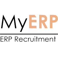 MyERP logo, MyERP contact details