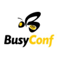 BusyConf logo, BusyConf contact details