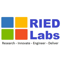 RIED Labs logo, RIED Labs contact details