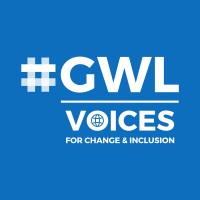 #GWLvoices - Voices for Change and Inclusion logo, #GWLvoices - Voices for Change and Inclusion contact details