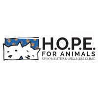 H.O.P.E. for Animals logo, H.O.P.E. for Animals contact details