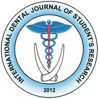 International Dental Journal of Students' Research logo, International Dental Journal of Students' Research contact details