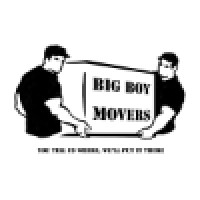 Big Boy Movers logo, Big Boy Movers contact details