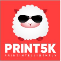 Print 5K logo, Print 5K contact details