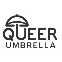 The Queer Umbrella logo, The Queer Umbrella contact details