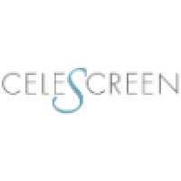 CeleScreen logo, CeleScreen contact details