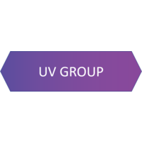 UV Group logo, UV Group contact details