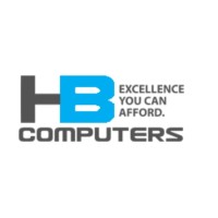 HB Computers logo, HB Computers contact details