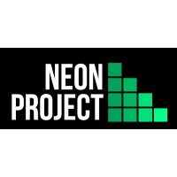 The Neon Project logo, The Neon Project contact details