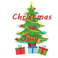 Christmas in July logo, Christmas in July contact details