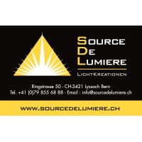 sourcedelumiere sàrl logo, sourcedelumiere sàrl contact details