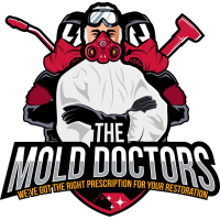 The Mold Doctors logo, The Mold Doctors contact details