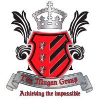 The Mugan Group logo, The Mugan Group contact details