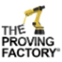 The Proving Factory logo, The Proving Factory contact details