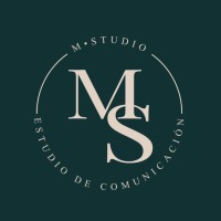 M · Studio logo, M · Studio contact details