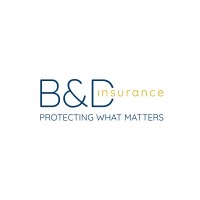 B & D Insurance logo, B & D Insurance contact details