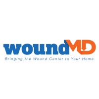 WoundMD logo, WoundMD contact details