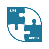 LIFE ACTION logo, LIFE ACTION contact details