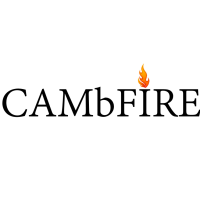 CAMbFIRE logo, CAMbFIRE contact details