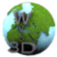 WORLD 3D logo, WORLD 3D contact details