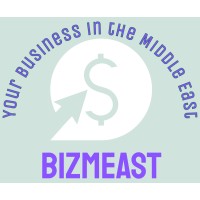 BizMEast logo, BizMEast contact details