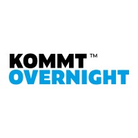 KOMMT Overnight logo, KOMMT Overnight contact details