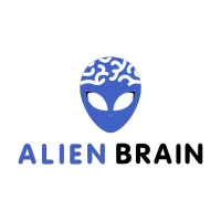 Alien Brain logo, Alien Brain contact details