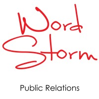 WordStorm PR logo, WordStorm PR contact details