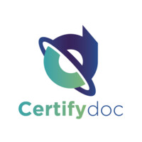 Certifydoc logo, Certifydoc contact details