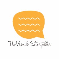 The Visual Storyteller logo, The Visual Storyteller contact details