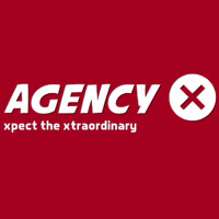 Agency X logo, Agency X contact details