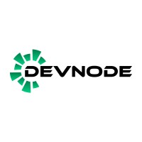 DevNode logo, DevNode contact details