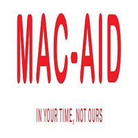 MAC-AID CR logo, MAC-AID CR contact details