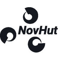 NovHut logo, NovHut contact details