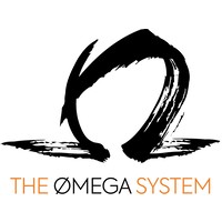 The Omega System logo, The Omega System contact details