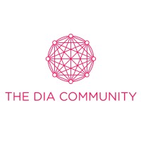 The DIA Community logo, The DIA Community contact details