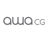 AWA CG logo, AWA CG contact details