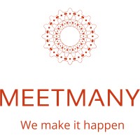 MeetMany logo, MeetMany contact details