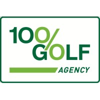 100% GOLF Agency logo, 100% GOLF Agency contact details