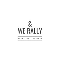 & We Rally logo, & We Rally contact details