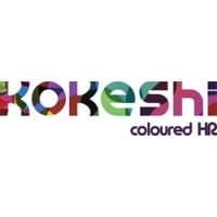 KOKESHI coloured HR logo, KOKESHI coloured HR contact details