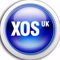 XOS logo, XOS contact details