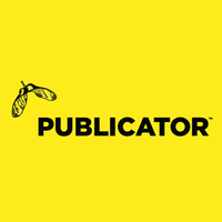 Publicator logo, Publicator contact details