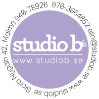 studio b logo, studio b contact details