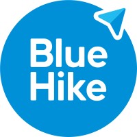 BlueHike logo, BlueHike contact details