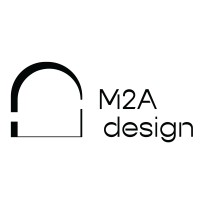 M2A DESIGN logo, M2A DESIGN contact details